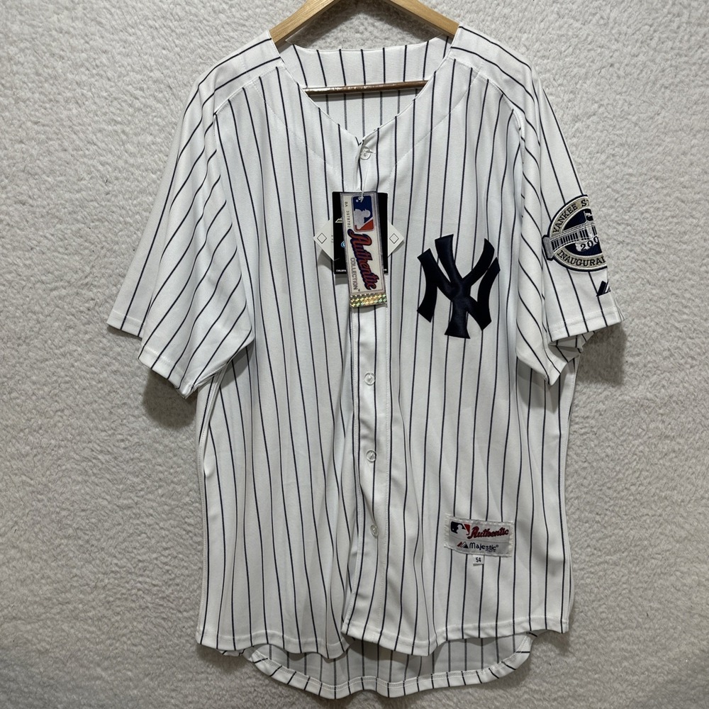 New York Yankees #23 Jersey 2009 Inaugural Season Stadium Size 54 NWT